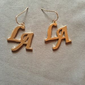 LA Gold Earrings Forever 21